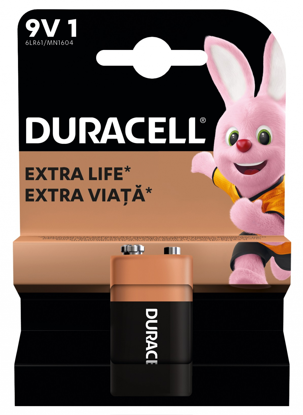 Батерии Duracell 9V Basic MN1604 K1
